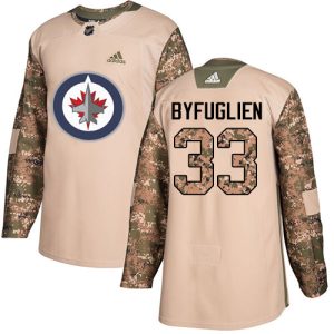 Kinder Winnipeg Jets Eishockey Trikot Dustin Byfuglien #33 Authentic Camo Veterans Day Practice